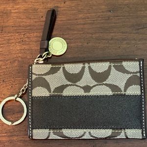 Coach Mini Keychain Wallet/ID Holder